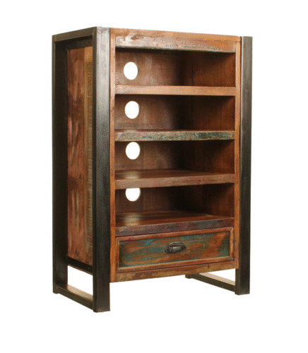 Shoreditch Media Storage Shelving Unit - The Orchard Home and Gifts